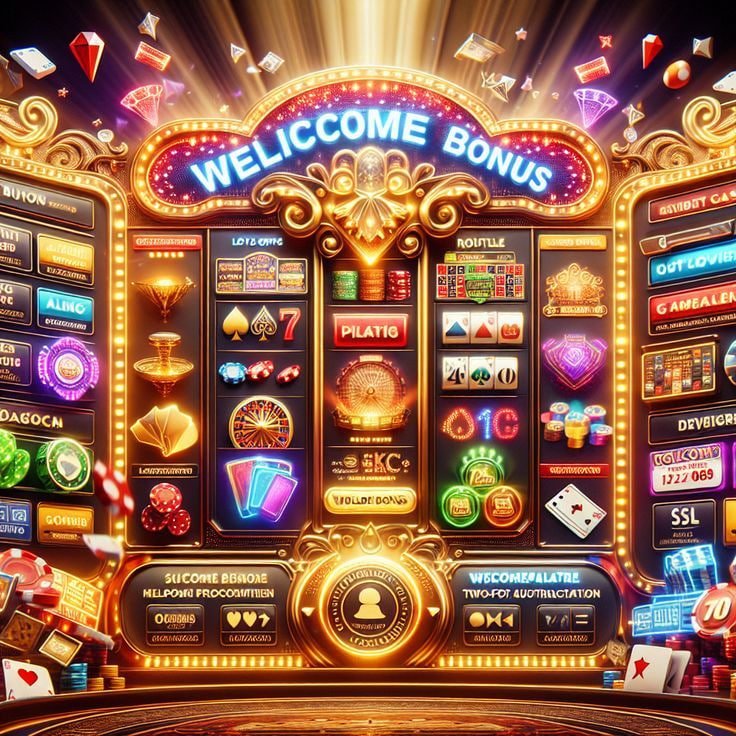 det 5666 sports and casino style sections displayed in a neon themed layout